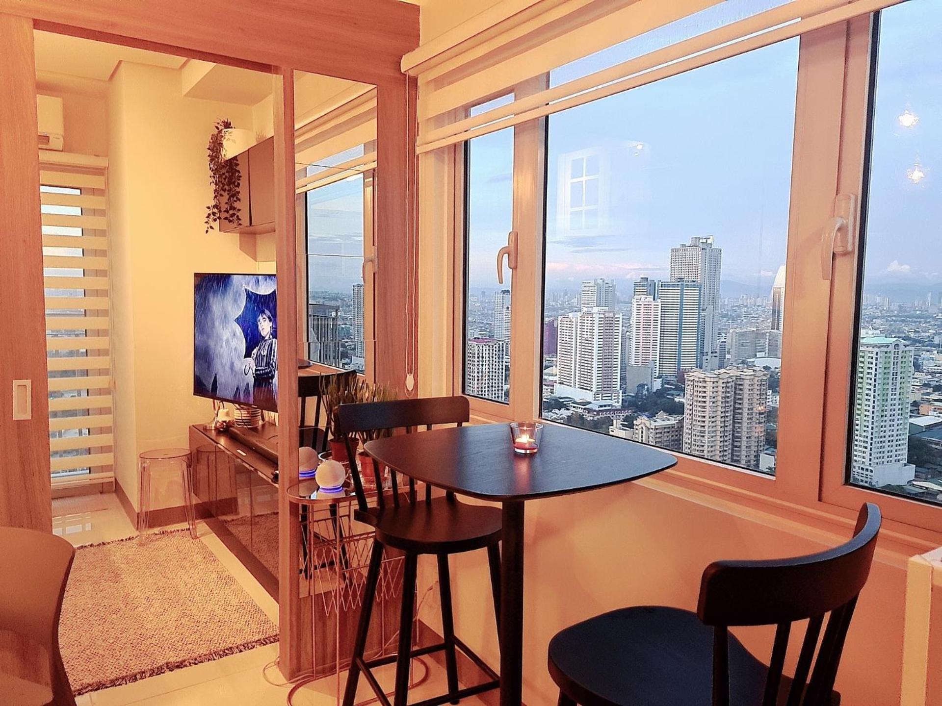Cozy Penthouse 2Br Suite W Balcony - Amazing Manila Bay View And City Skyline Near Moa パサイ エクステリア 写真